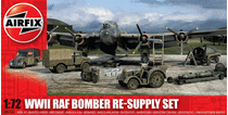 WII RAF Bomber Re Supply set 1:72 - Airfix 05330