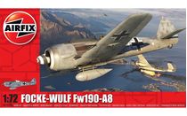 Maquette d'avion militaire : Focke-Wulf Fw190A-8 - 1:72 - Airfix 01020A 1020A