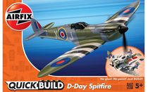 Quick Build - Maquette avion militaire : D-Day Spitfire - Airfix J6045