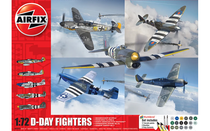 Maquettes d'avions : Coffret cadeau D-Day Fighters 1/72 - Airfix 50192 - Airfix A50192