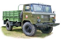 Maquette militaire : Soviet All-Road Military truck GAZ-66 1/72 - ACE 72182