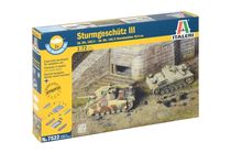 Maquette militaire : chasseur de char Stug III Ausf F - 1:72 - Italeri 07522 07522