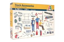 Décor miniature : Accessoires camions 1/24 - Italeri 0720