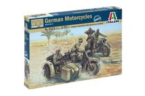 Figurines militaires : Motos allemandes - 1/72 - Italeri 06121 6121