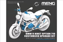 Maquette moto : BMW R nineT Option 719 Customized Upgrade Kit (Résine) - 1:9 - Meng SPS-078