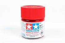 Peinture pour maquettes - X7 ROUGE brillant - XL 23 ml - Tamiya 81007