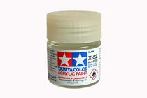 Peinture pour maquettes - X22 VERNIS TRANSPARENT BRILLANT - XL 23 ml - Tamiya 81022