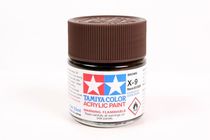 Peinture pour maquettes - X9 BRUN brillant - XL 23 ml - Tamiya 81009