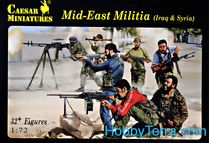 Figurines militaires : Milice du Moyen Orient - 1/72 - Caesar 00101