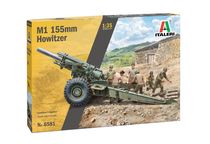 Maquette artillerie militaire : M1 155mm Howitzer - 1:35 - Italeri 06581 6581