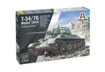 Maquette militaire : Premium édition T-34/76 Model 1943 Première version 1/35 - Italeri 6570 06570