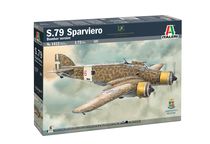 Maquette avion militaire américain : S.M. 79 Sparviero 1/72 - Italeri 01412 1412