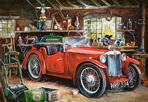 Puzzle Vintage Garage - 1000 pièces - Castorland 104574