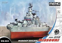 Maquette de bateau : Cuirassé USS Missouri BB-63 - 1/700 - Meng WB004 8131
