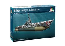 Maquette sous marin militaire : U-Boot «Biber» 1/35 - 1:35 - ITALERI 5609 05609