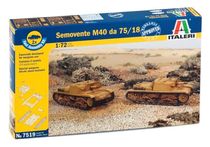 Italeri 07518 : SHERMAN M4 A3 - Special Wargames - Set 2x chars - 1/72