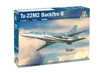 Maquette avion militaire : Tu-22M2 Backfire B 1/72 - Italeri 1440