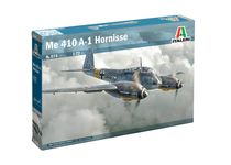 Maquette avion militaire : Messers Me 410 A-1 Hornisse 1/72 - Italeri 074 74