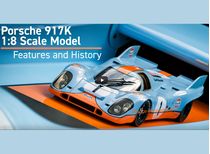 maquette
HK118 Porsche 917K au 1/8 - Gulf Edition - Pocher HK118F