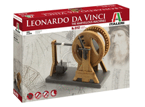 Maquette à thème : Grue à levier de Léonard de Vinci - Italeri 03112 3112