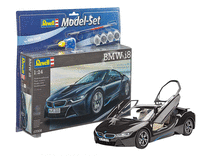 Maquette de voiture : Model set BMW i8 - 1/24 - Revell 67008