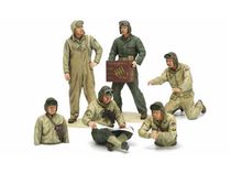 6 figurines miniatures Equipage Char US Fin 2ème GM 1:35 - 5347