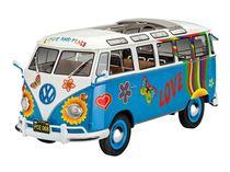 Maquette de bus : Volkswagen Samba T1 "Flower Power" - Revell 7050