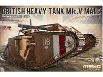 Maquette char lourd britanique MK V Male 1:35 - Meng TS020