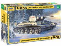 Maquette militaire : T-34/76 1943 Uralmash - 1/35 - Zvezda 3689 03689