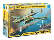 Maquette d'avion militaire : Petlyakov Pe-2 - 1/72 - Zvezda 7283 07283