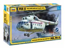 Maquette hélicoptère : Mil Mi‐8 Sauvetage- 1/72 - Zvezda 7254 07254
