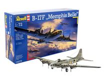 Maquette d'avion : Boeing B-17 Flying Fortress "Memphis Belle"- 1:72 -Revell 04279 4279