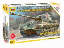 Maquette de char militaire : King tiger - 1/72 - Zvezda 05023