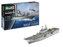 Maquette navire militaire : Transporteur d'assaut USS WASP CLASS - 1:700 - Revell 05178 5178
