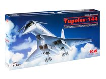 Maquette avion : Tupolev-144 1/144 - ICM 14401