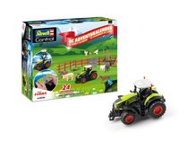 Maquette Easy-Click Tracteur : Calendrier de l'Avent Tracteur RC Claas Axion 960 - Revell 01053