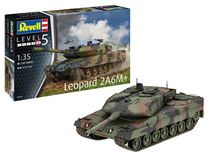 Maquette militaire du tank Leopard 2 A6M+ 1/35 - Revell 03342 3342