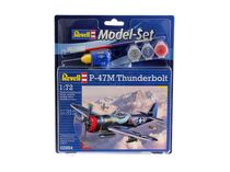 Maquette d'avion militaire : Model set P-47 M Thunderbolt - 1:72 - Revell 63984
