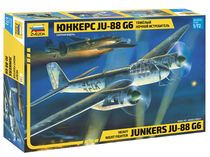 Maquette avion militaire : Junkers JU-88 G6 1/72 - Zvezda 7269