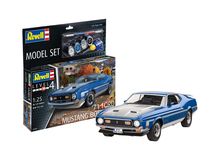 Maquette voiture : Model set '71 Mustang Boss 351 1/25 - Revell 67699