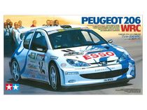 Maquette voiture de rallye - Peugeot 206 Wrc - 1/24 - Tamiya 24221