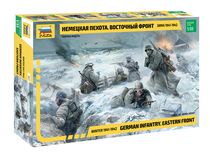 Figurines militaires : Infanterie allemande tenue hiver 1/35 - Zvezda 3627