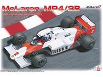 Maquette voiture : McLaren MP4/2B '85 Monaco GP Winner 1/20  -  Beemax 20001