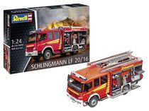 Maquette camion pompier Schlingmann LF 20/16 MERCEDES  - 1/24 - Revell 07404, 7404