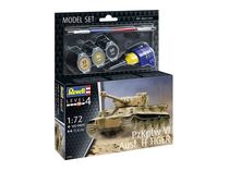 Maquette char d'assaut : Model set PzKpfw VI Ausf. H TIGER - 1/72 - Revell 63262