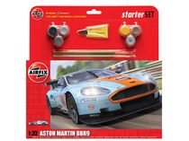 Maquettes voiture de sport : Starter Set Aston Martin DBR9 - 1:32 - Airfix 50110