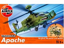 Quick Build - Maquette militaire : Hélicoptère Apache - Airfix J6004