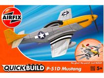 Quick Build - Maquette avion militaire : Mustang P-51D - Airfix J6016