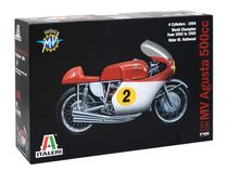 Maquette moto 4 cylindres MV Agusta 500 cc 1964 -  Italeri 04630 4630