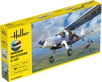 Maquette avion civil : Starter Kit DO27/CASA C-127 1/72 - Heller 35304